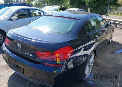 2016 BMW 650I Gran Coupe from USA, damaged, VIN WBA6D4C59GD977294